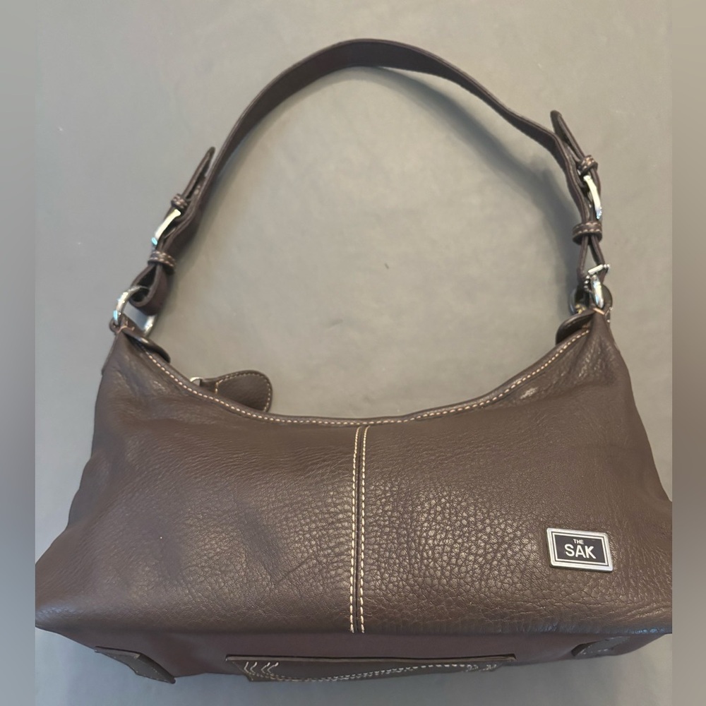 The Sak brown leather bag